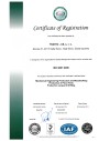 certifikat ISO 9001-2009 certifikat ISO 9001-2009