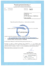 Certifikát Státního úřadu Slovenské republiky